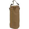 Drawup Borsa per bombola di gas portatile, in nylon, porta lanterna con cerniera, custodia leggera da campeggio per viaggi zaino in spalla S L, Nero/Giallo, Black S, Portatile, con cinturino e