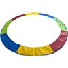 Generisch Tappetino per trampolino elastico, copertura per molle, protezione di sicurezza, impermeabile, antipolvere, costruzione in PVC a pressione, uso all'aperto nel cortile, 25 cm, colorato, 1 pezzo