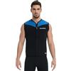 Lemorecn Muta in neoprene da uomo, 3 mm, senza maniche, in neoprene | Gilet in neoprene da uomo, con cerniera frontale, super elastico, 3 mm