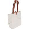 AOWINHIT Borsa da Tennis Borsa Sportiva Elegante di Grande capacità per Sport con Racchetta Realizzata in Poliestere Resistente 40x30x13,5 Cm (Beige)