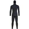 LeeQinersw Muta Due Pezzi Neoprene Sottile Traspirante Facilità di Vestizione con Protezione Dal Freddo Adatta a Subacquea Surf Piscina Allenamento, Mimetico Blu, XXXL