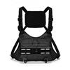 CAZSTYK Zaino da corsa con fascia elastica e scomparti in rete, comoda cintura da corsa riflettente, Colore: nero., One Size, Bellezza di massa