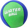 POXZSFX Into Action Compact Bounce Game Sport Toy For Lake River Water Fountains Water Bouncing Ball Seaside Swimming Pool Toy Skim Skimmer Beach Professional, Verde Blu, 57 mm