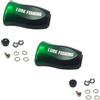 Tufgo Manopola per mulinello da pesca in fibra di carbonio sfumata per Daiwa SLP per stradic per Sienna per Sahara, 32,9 mm, parti di ricambio leggere da 4,9 g (blu, 1 set)