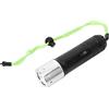 Lylithuif Torcia subacquea in lega di alluminio Sport subacquei all'aperto Torcia impermeabile a luce forte con tre modalità di illuminazione per immersioni, pesca, nuoto, campeggio,