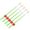 Drawup 5pcs Per Mini Ice Canna Da Pesca Anteriore Punta Indicatore ABS Materiale Top Tip Sezione per la Pesca Sul Ghiaccio Uso