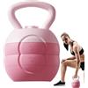 Gvblkq Kettlebell per allenamento della forza, kettlebell multi-peso, attrezzatura per il fitness, attrezzatura da allenamento portatile, kettlebell funzionale, Kettlebell per palestra a casa, strumenti per