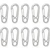 GOGO 10 PZ Mini Moschettoni Paracord Tattici edc Clip per Cintura