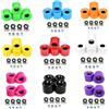 Auratrove 4 ruote per skateboard da 60 x 45 mm, 78 A, con cuscinetti ABEC-9, per longboard, street cruising e guida in tutte le condizioni atmosferiche