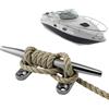 Generisch Torcia per barca, in acciaio , per ponti di barca, qualità marine, base aperta, accessorio per ancoraggio, lampada subacquea per kayak, piccola barca, pesca, vela, lago, ponte,