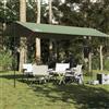 FWIKDUN Telone per tenda multifunzione con occhielli come robusto telo da campeggio con cuciture sigillate e leggero e portatile, colore verde, 500 x 294 cm, con rivestimento in PU per attività all'aperto