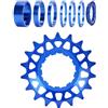 Générique Pignone singolo - Ruota libera modificabile 16 denti o 18 denti, ruota ruota bicicletta | per bicicletta città strada strada montagna principiante adulto bambino giovane