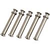 FortunateSweet Manico in metallo per mulinello da pesca, braccio di ricambio per fai da te, accessorio di modifica, 4 mm (1 pz)