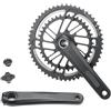 CHTKAGV Guarnitura doppia for bici da strada 2x10/11/12 velocità 50-34T 53-39T
