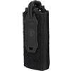 TOPTACPRO Singola pistola Molle Mag Pouch M1911 92F 9mm .40S&M Open top Magazine Holder Tactical Tool Pouch Flashlight Holster 500D Nylon(Cpyote Brown)