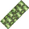 WDdZzyy Simpatico coccodrillo verde coccodrillo scuro decorazione stampata stuoie yoga in massa spessore 1 mm per la palestra di casa antiscivolo, con nastro per borsa da yoga para ejercicio 180,3 x 66 cm