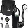 CEWROM 2026 Upgraded Portable Camping Shower Completo Set 6000 mAh Doccia da campeggio con pompa e indicatore di temperatura, Multi Modes Spray Head & 5 Gal Water Foldable Bucket for Outdoor Travel
