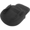 Drawup Custodia imbottita in neoprene per mulinello da pesca da 3 mm, per baitcasting e mulinelli, protezione a prova di umidità per pesca al mare e alla carpa, nero, taglia M (M 15 x 14 x 5,5 cm)