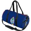 GuoChe Borsone sportivo rotondo leggero con tasca interna borsa da palestra per uomo donna borsone per viaggi sport bandiera di Guam