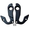 Violiica Forcellino deragliatore posteriore in lega di alluminio per haibike Sduro 4.0 5.0 Vita dura Nine Seven Trekking RC Gen 2 Nero