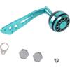 Xinsheinelry Mulinelli Baitcasting Power Handle Rotanti Mulinello da Pesca Maniglie Singola Manopola Mulinello Maniglie Facile da Usare Manico Singolo Mulinello da Pesca per Acqua Dolce e Salata