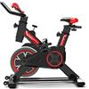 Generic Cyclette per esercizi cardio, ultra silenziosa, per palestra domestica, attrezzatura ad alte prestazioni per allenamenti e allenamenti efficaci