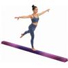 SPORTNOW Trave di equilibrio pieghevole da 236 cm, portatile, antiscivolo, fino a 80 kg, per bambini dai 3 anni in su, per interni ed esterni, viola e rosa