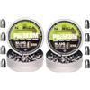 Generico Confezione da 2 scatole di pallini tipo slug calibro 5,5 mm (.22) 1,82 grammi / 25 grani Pallini ad alta precisione per fucili ad aria compressa e PCP 500 pezzi (2x250) - Design aerodinamico premium