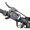 Vibsky Pannello di controllo con display LCD E-per bici 24 V 36 V 48 V 6 pin, elettrico per bicicletta scooter strumento che mostra velocità potenza temperatura, per ABS nero