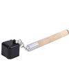 Qqmora Strumento da Biliardo Multifunzione 2 in 1 per Giocatori di Biliardo, Porta Gesso Leggero e Plettro per Stecca con Design Robusto in Legno e Metallo, Ideale per Un'esperienza di Gioco Senza
