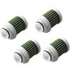 PJFXUIZ 4PCS Filtro del Carburante 6D8-WS24A per Yamaha 40HP-115Hp 30HP-115Hp 4 Tempi Motore per Barche F50-F115 6D8-24563-00-00 Fuoribordo