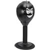 AOWINHIT Sacco da Boxe da Tavolo con Base a Ventosa, Palla da Boxe da Tavolo Divertente e Compatta per L'home Office, 18 Cm (Nera)