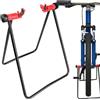 Generic Rastrelliera triangolare per bicicletta, supporto da pavimento per interni, di riparazione triangolare verticale per parcheggio, attrezzatura da ciclismo, durevole, portatile, leggero, compatto