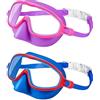 Generic Occhiali da nuoto per bambini | Anti Fog Comfortable Eyewear | Occhiali da nuoto | for Beach Summer Outdoor Immersione Snorkeling Water Sports Protection