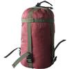 Nexbrill Sacco a pelo a compressione, per campeggio, escursionismo, viaggi, in nylon, design compatto, capacità 20 l, 18 x 18 x 38 cm, colore rosso