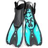 Luziyun Pinne da Immersione, Pinne Regolabili per Adulti, Pinne da Snorkeling, Adjusting per Immersioni, Utilizzate per Uomini e Donne, Bambini, Pinne da Snorkeling per Immersioni, Apnea, Snorkeling