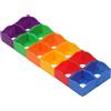 Generisch Porta gessetti da biliardo, 12 gessetti multicolori, per piscina, tasche professionali, con facile accesso, accessori da biliardo per giocatori, club, sale giochi a casa, 2,5 x 1,8 cm