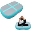 JOYTALENT Tappetino da ginnastica gonfiabile con pompa
