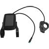 YEHEI Ebike 80C LCD Meter Pannello di Controllo Intelligente Display Pannello di Controllo della Velocità Strumento E-Bike Controller Bici Elettrico