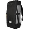 Helilyco Zaino da viaggio gonfiabile per stand up board resistente, 125 l, ad asciugatura rapida, con cinghie rinforzate, nero (80 L)