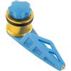 Drawup Strumento per nodi da pesca Luya Knotter costruito per linea PE da 0,3 a 3. Per 0, distribuzione di massa ottimizzata e supporto per area di contatto Manipolazione precisa (blu)