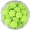 Drawup Boilies galleggianti in schiuma EVA, 14 mm, esche artificiali per attrezzatura da pesca sul lago, verde, 20 pezzi (verde 20 pezzi)