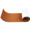 BauphryX Tappetino antiscivolo in EVA per barche, resistente ai raggi UV, in teak sintetico, con forte supporto adesivo, 240 x 45 x 0,6 cm, per yacht, gommoni e
