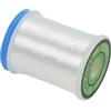 Drawup Filo per costruzione di mosche, 100 m, anima in plastica 75D, per costruttori di mosche che lavorano con ami, dimensioni da 25 a 61 cm, per pesca d'acqua dolce (140D bianco)