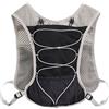 Generisch Adventure Fitness Gear - Gilet di idratazione per ciclismo, poliestere traspirante con fasce elastiche, di tasche impermeabili, strisce riflettenti, vestibilità comoda, zaino sportivo compatto