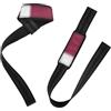 GuoChe Flag of Qatar - Polsiere e cinghie di sollevamento, 66 cm, imbottite, in neoprene, per palestra, sollevamento pesi, palestra, stacco da terra, allenamento