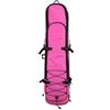KiBcsLic Zaino da Sub con Spallacci Leggero Borsa Porta Attrezzatura Natatoria Salvaspazio Zaino con Tracolla per Pescatori, Apneisti, Barca, Array, Rosa, Adatto Per Pinne Lunghe 1 Metro