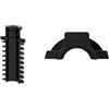 CAZSTYK Supporto interno per batteria reggisella per bicicletta, installazione elettrica con supporto in gomma a coste, manicotto, riparazione, uso interno porta batteria per biciclette