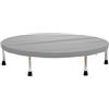 Tidgel Copertura per rimbalzo, rotonda, impermeabile, resistente, tessuto 210D, antivento, adatta per mini lettino da salto, protezione esterna 97 cm (97 x 11 cm)