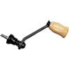 Tufgo Manico per mulinello da pesca in fibra di carbonio per mulinelli Stradic Complex F4, con braccio radiale da 55 mm e lunghezza braccio oscillante da 70 mm (nero)